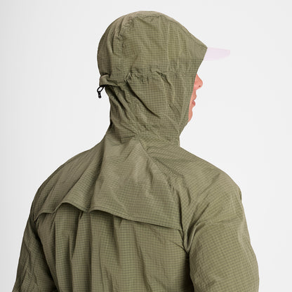 ランニングジャケット OMRJA30c802 Clean Pace Shield Jacket - Beige [メンズ]