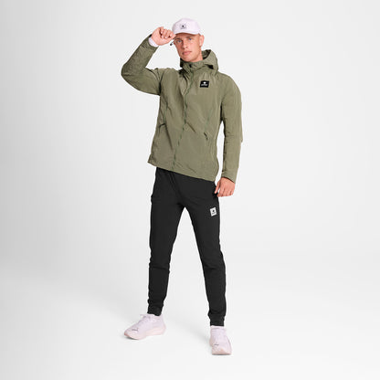 ランニングジャケット OMRJA30c802 Clean Pace Shield Jacket - Beige [メンズ]