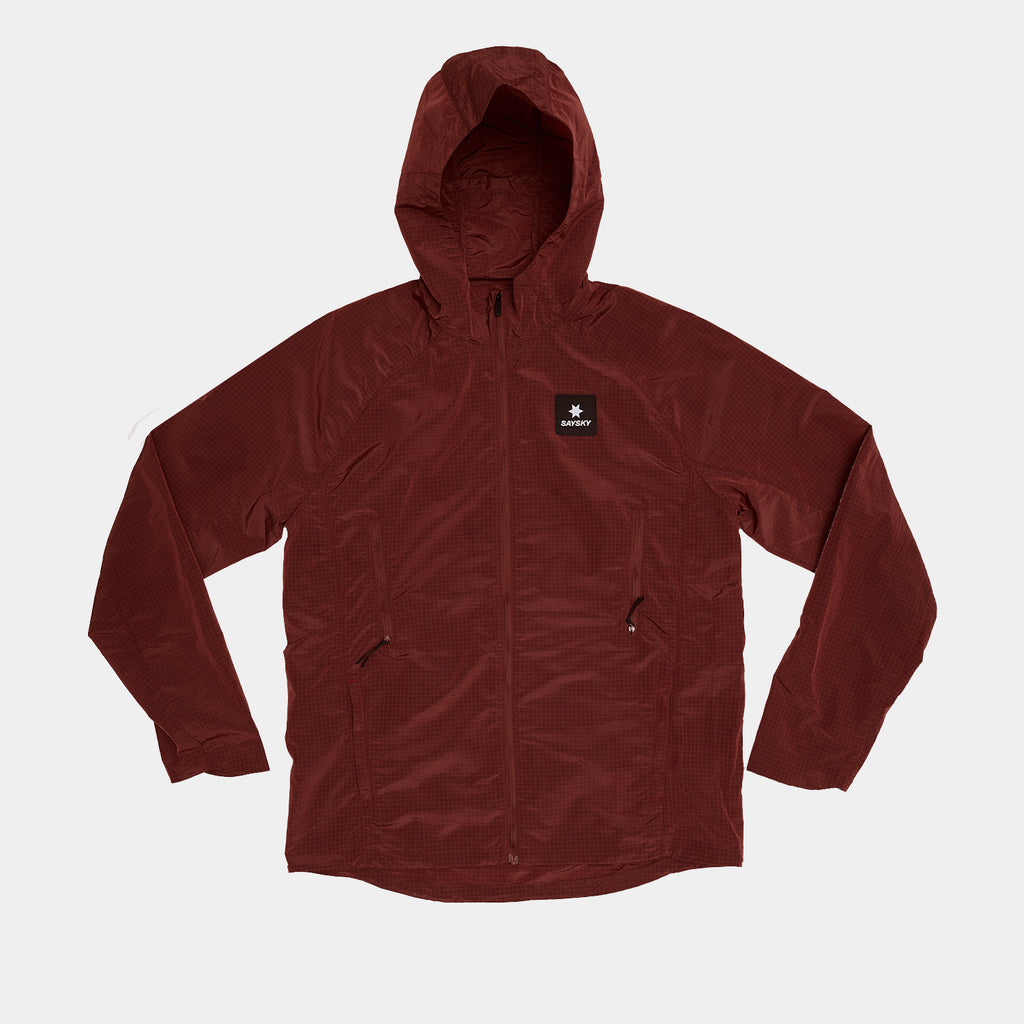 ランニングジャケット OMRJA30c509 Clean Pace Shield Jacket - Red [メンズ]