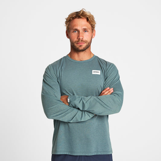 モーションTシャツ（ロングスリーブ） OMRLS51c2015 Clean Motion Long Sleeve - Blue [メンズ]