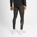 ランニングタイツ OMRLT20c1048 Camo Combat+ Long Tights - Brown Camo Aop [メンズ]