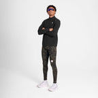 ランニングタイツ OMRLT20c1048 Camo Combat+ Long Tights - Brown Camo Aop [メンズ]