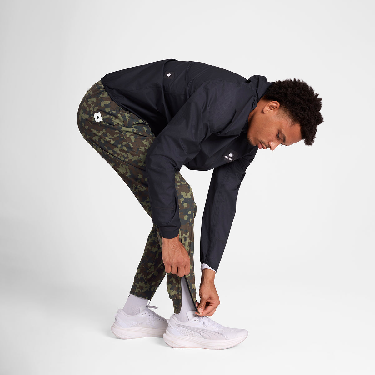 ランニングパンツ OMRPA40c1048 Camo Blaze Pants - Brown Camo Aop [メンズ]