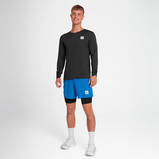 ランニングショーツ OMRSH20c220 Pace 2-in-1 Shorts 5inch - Blue [メンズ]
