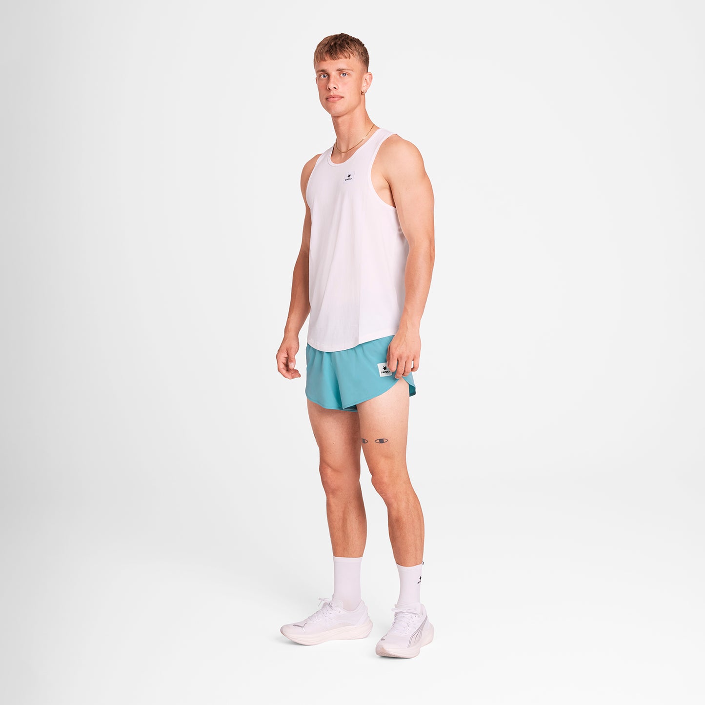 ランニングショーツ OMRSH30c221 Combat Shorts 2inch - Blue [メンズ]