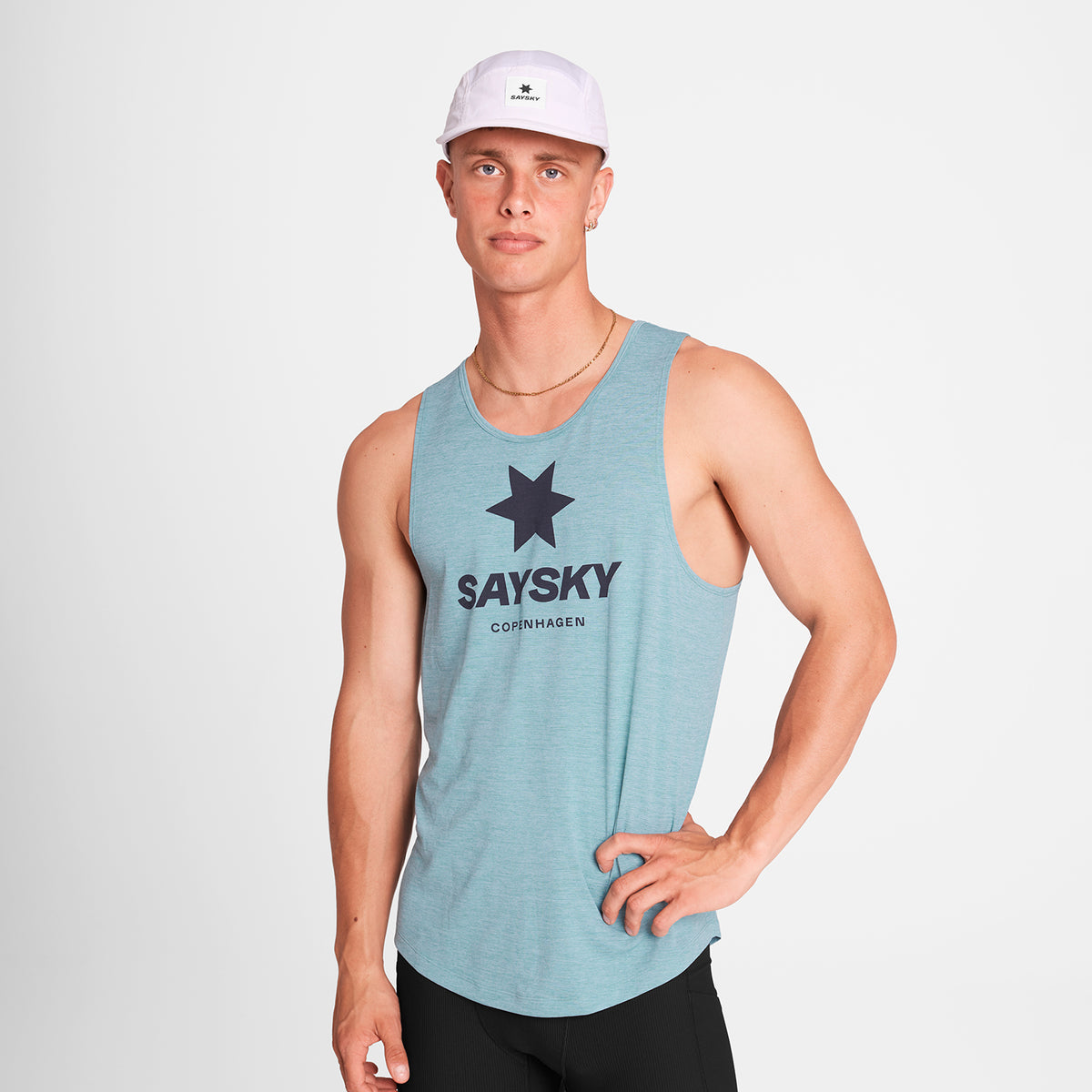 レースシングレット OMRSI30c2013 Logo Combat Pro Singlet - Blue [メンズ]