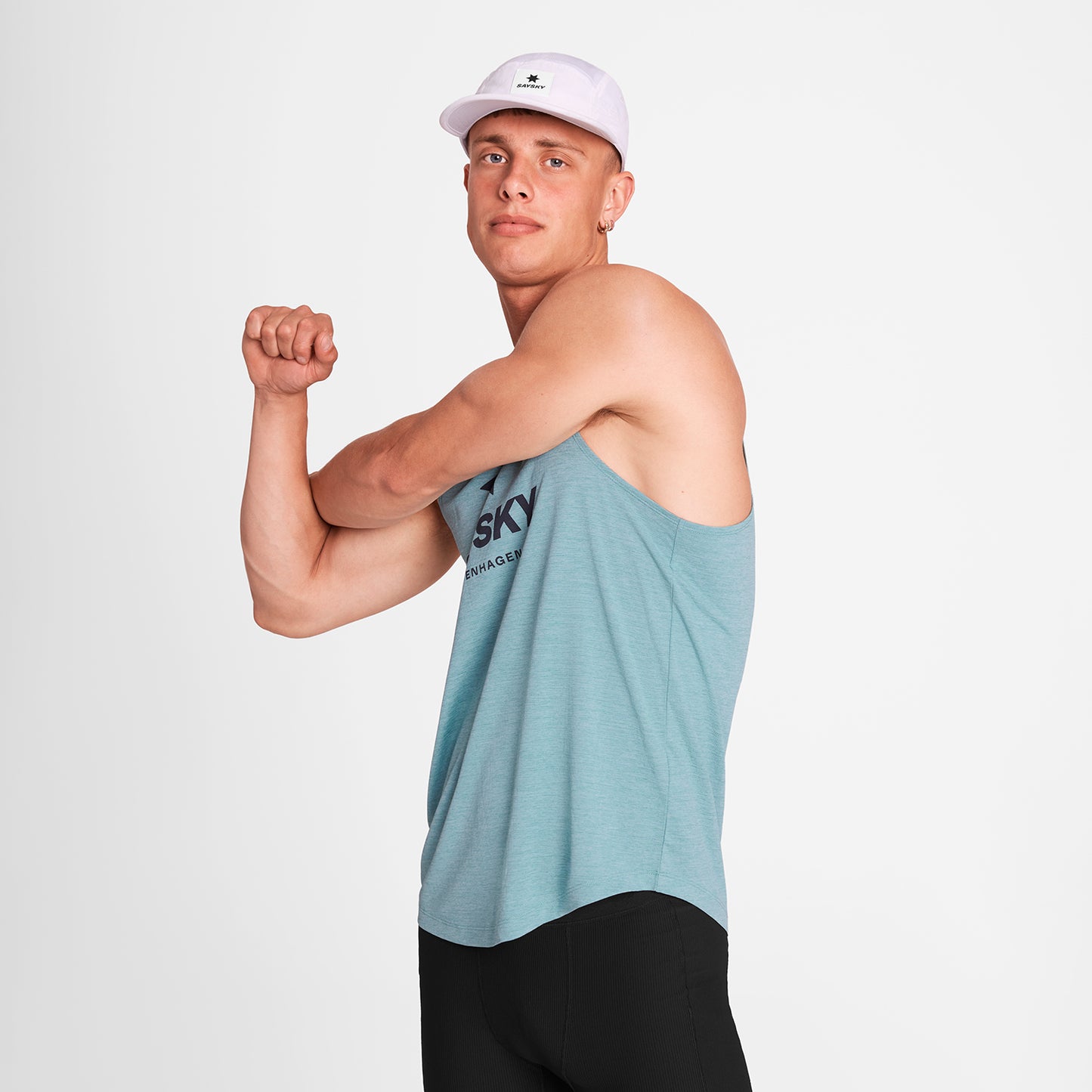 レースシングレット OMRSI30c2013 Logo Combat Pro Singlet - Blue [メンズ]