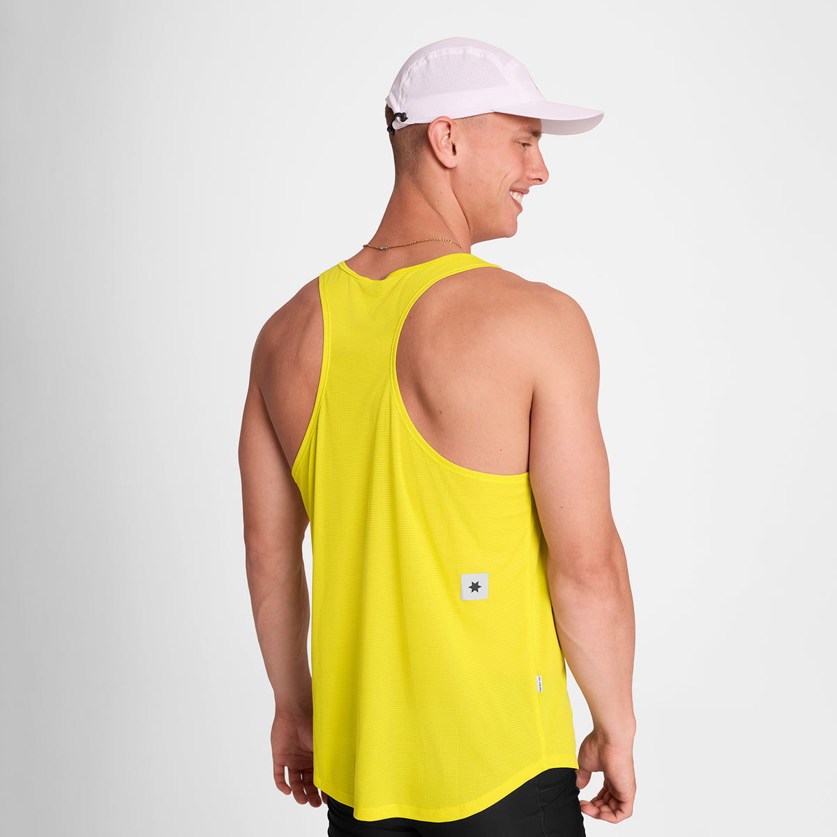 レースシングレット OMRSI60c1052 Reactive Flow Singlet - Yellow Reactive Aop [メンズ]