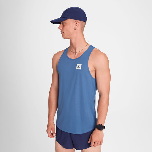 レースシングレット OMRSI60c1054 Reactive Flow Singlet - Blue Reactive Aop [メンズ]