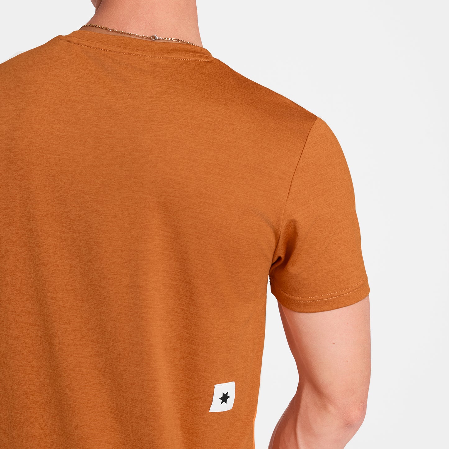 ランニングTシャツ OMRSS20c4008 Logo Pace T-shirt - Orange [メンズ]
