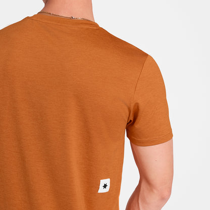 ランニングTシャツ OMRSS20c4008 Logo Pace T-shirt - Orange [メンズ]
