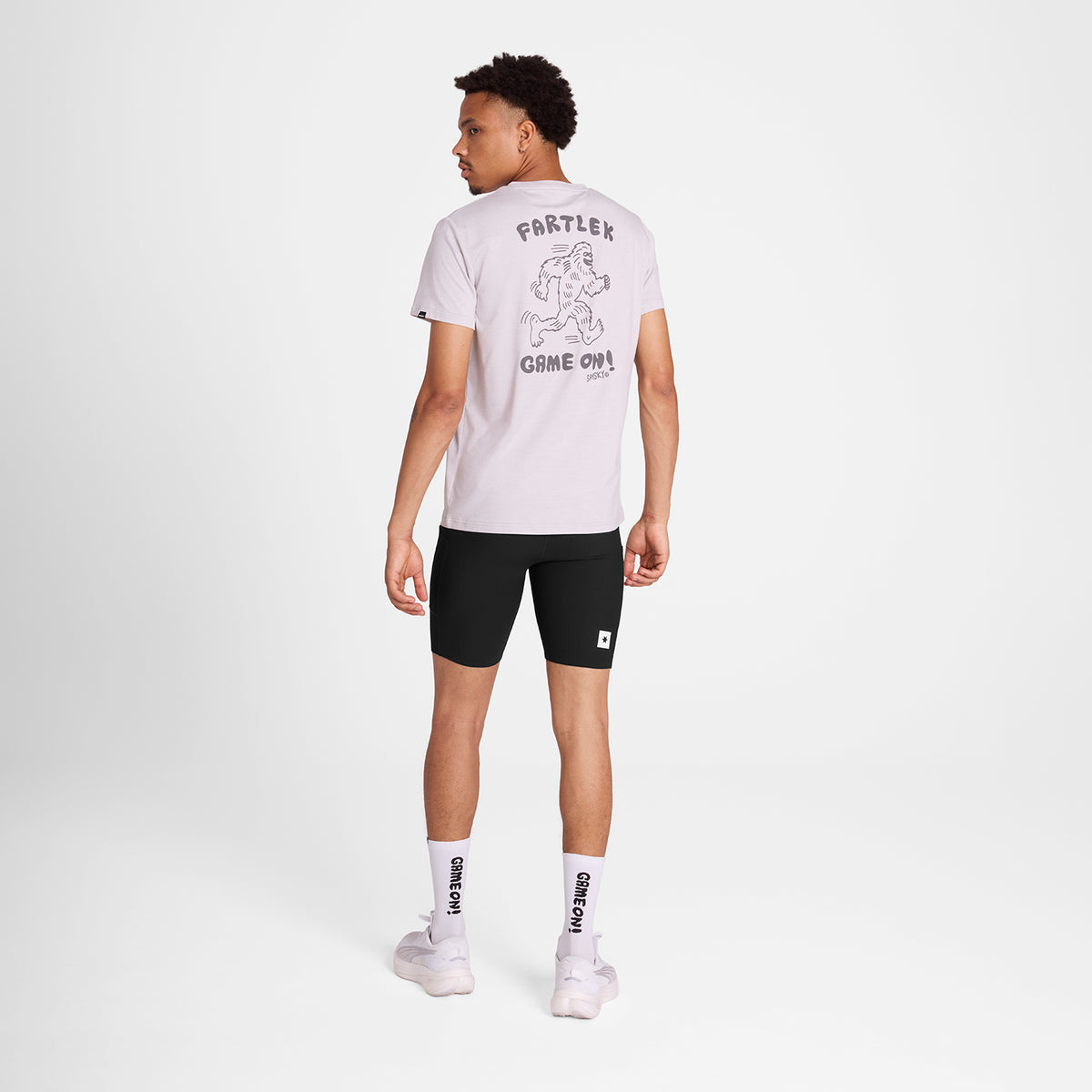 ランニングTシャツ OMRSS20c8004 Statement Pace T-shirt - White [メンズ]