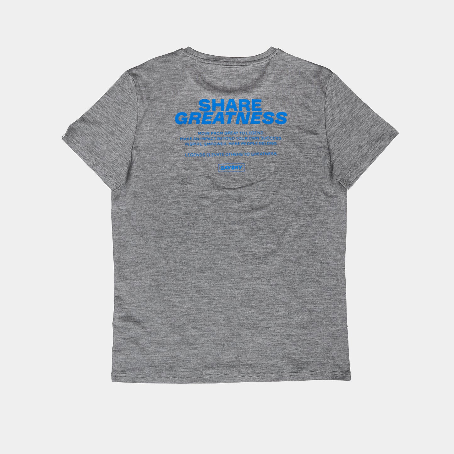 ランニングTシャツ OMRSS21c6004 Statement Pace T-shirt - Grey [メンズ]
