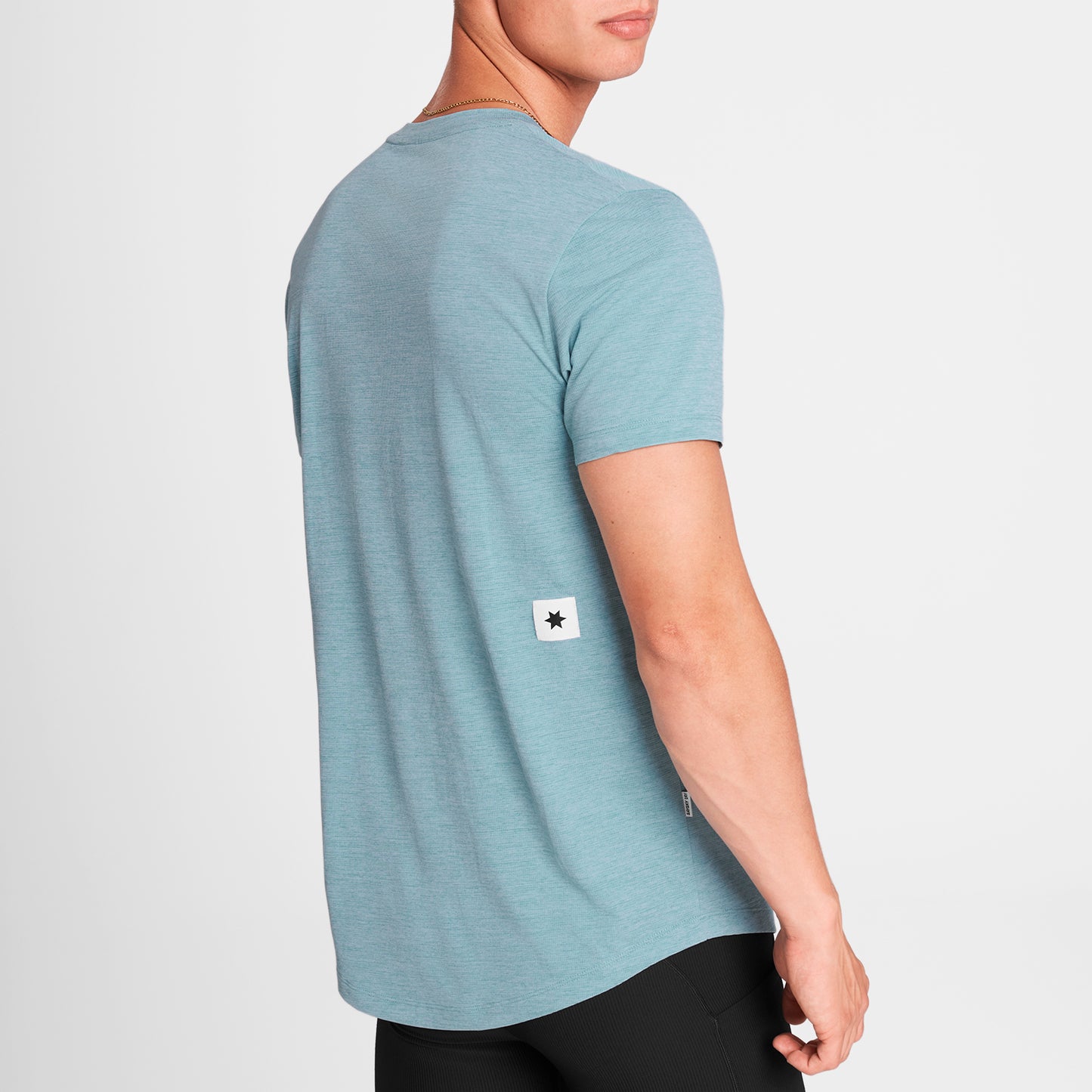 ランニングTシャツ OMRSS30c2013 Logo Combat Pro T-shirt - Blue [メンズ]