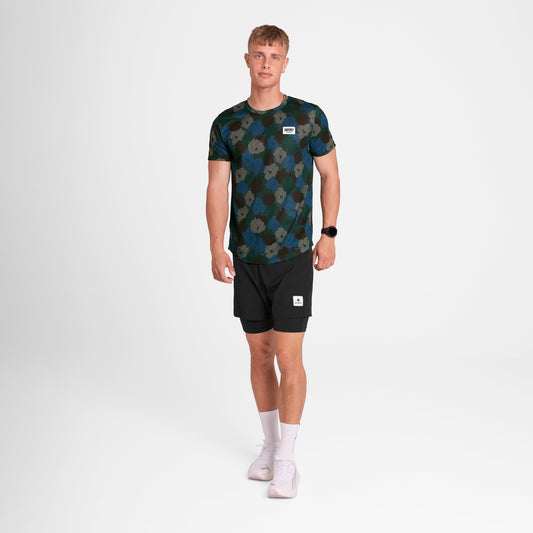 ランニングTシャツ OMRSS31c1046 Flower Combat T-shirt - Blue Flower Aop [メンズ]