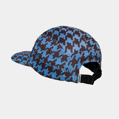 ランニングキャップ OUACA101c1047 Combat Cap - Blue Houndstooth Aop [ユニセックス]