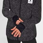 ランニングジャケット OWRJA01c1050 Wmns Reflective Blaze Jacket - Black Aop [レディーズ]