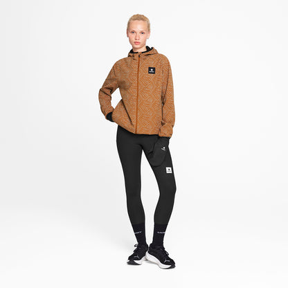 ランニングジャケット OWRJA01c1051 W Reflective Blaze Jacket - Orange Aop [レディーズ]