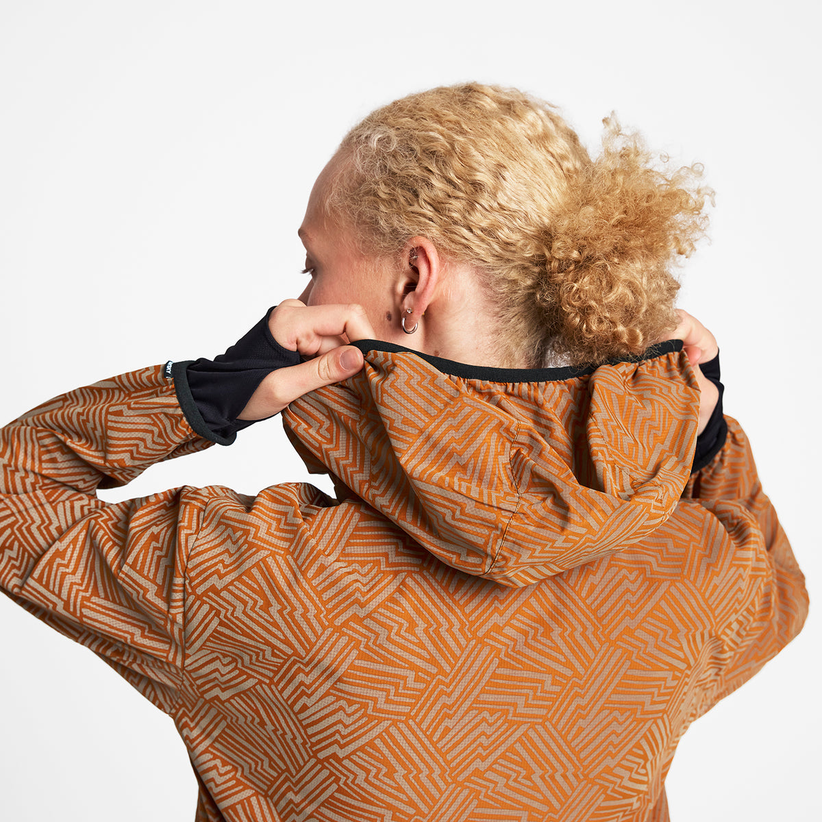 ランニングジャケット OWRJA01c1051 Wmns Reflective Blaze Jacket - Orange Aop [レディーズ]