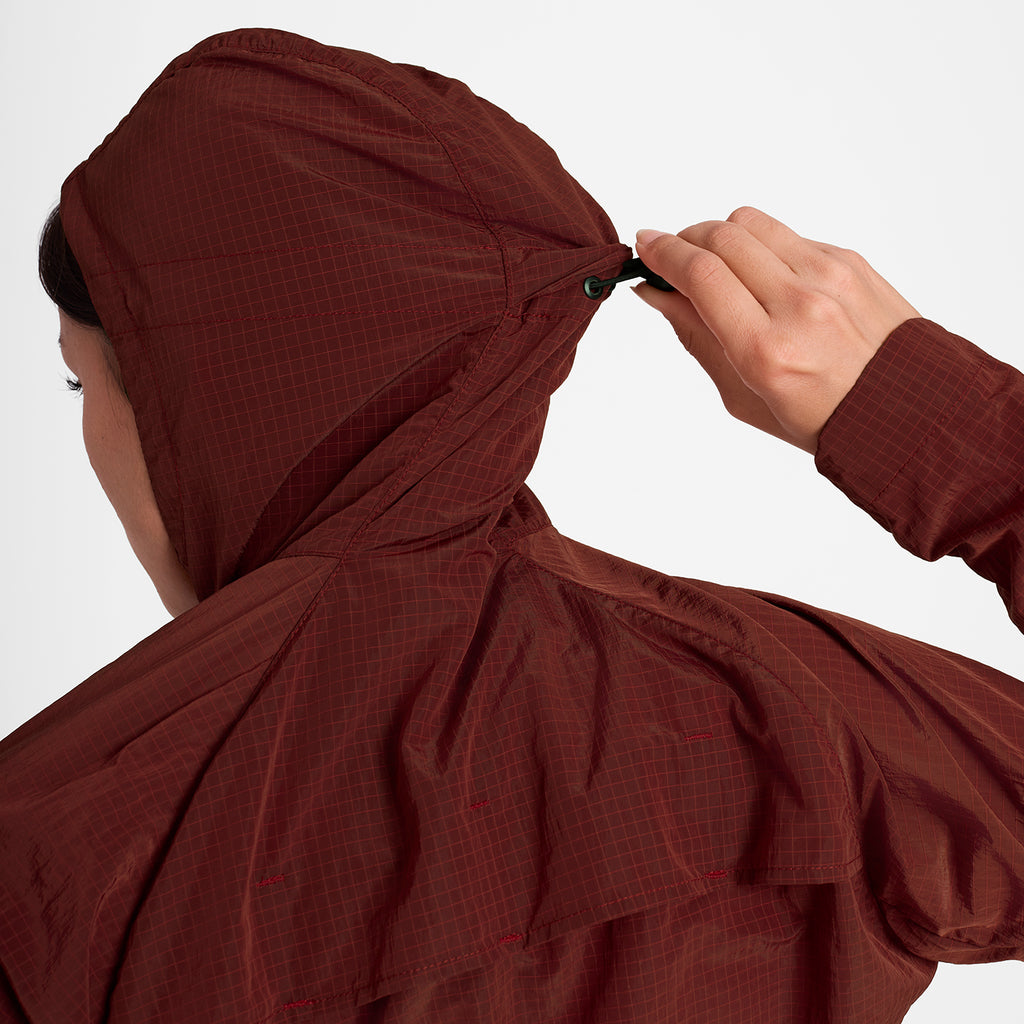 ランニングジャケット OWRJA30c509 Wmns Clean Pace Shield Jacket - Red [レディーズ]