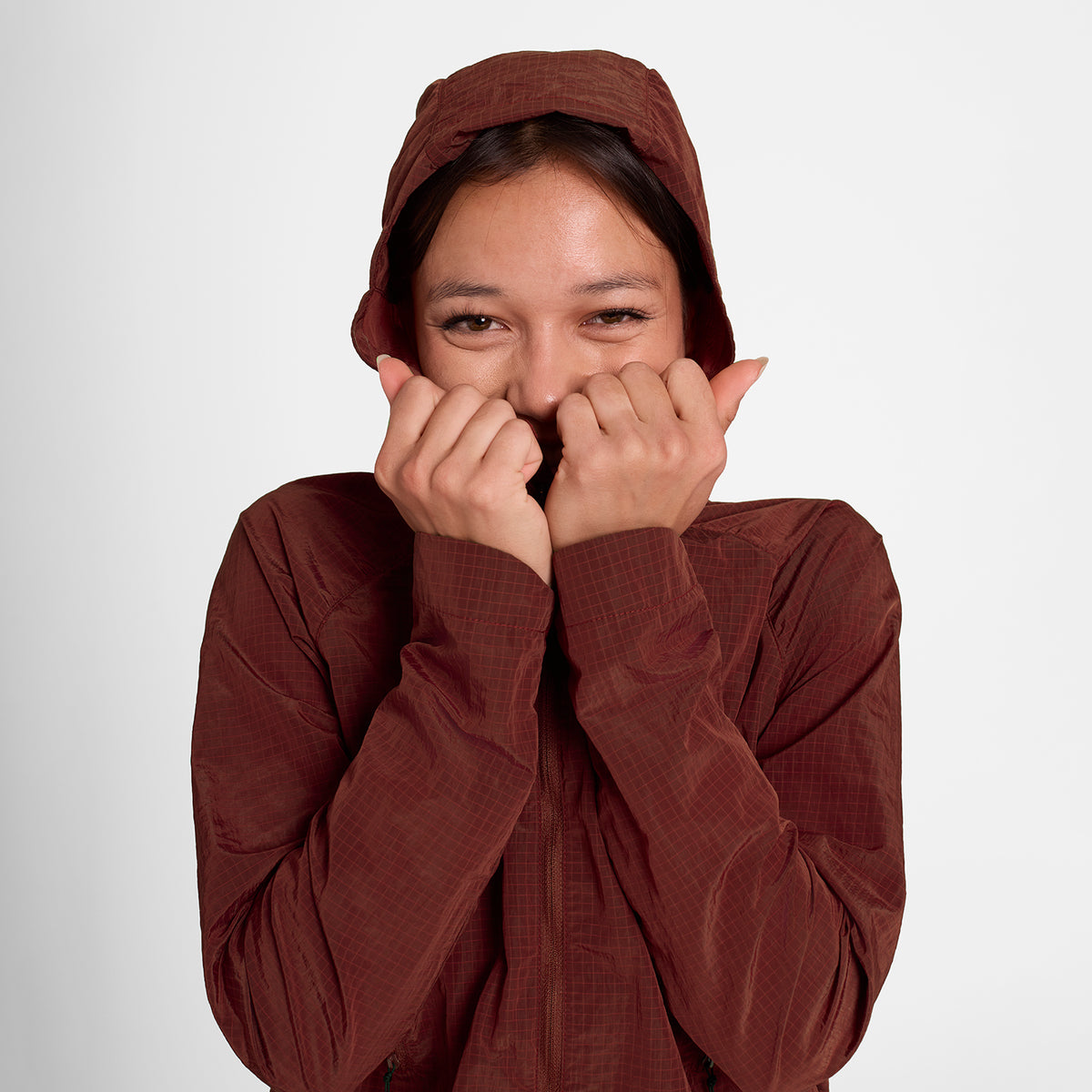 ランニングジャケット OWRJA30c509 Wmns Clean Pace Shield Jacket - Red [レディーズ]