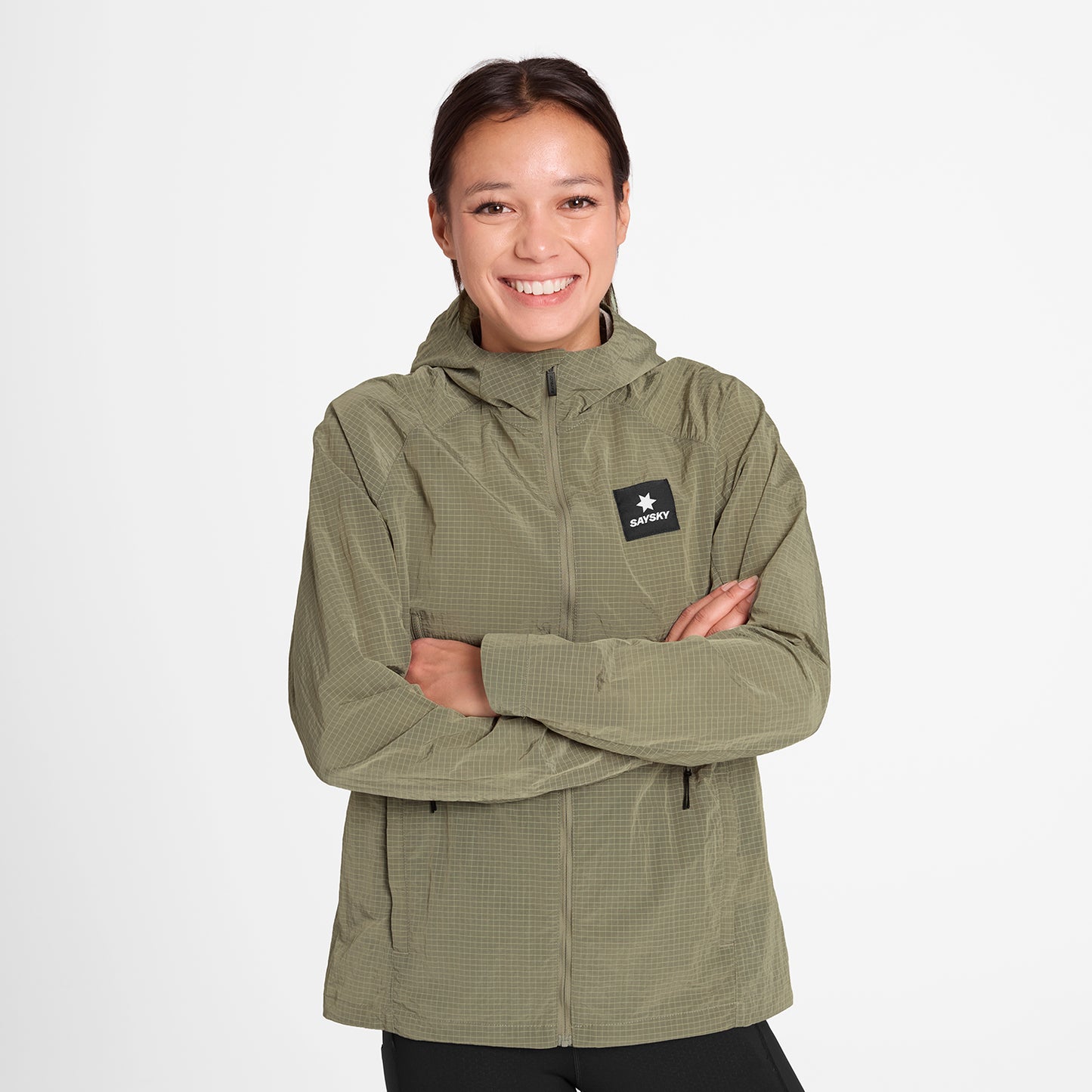 ランニングジャケット OWRJA30c802 W Clean Pace Shield Jacket - Beige [レディーズ]
