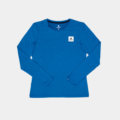 ランニングTシャツ（ロングスリーブ） OWRLS20c2014 W Clean Pace Long Sleeve - Blue [レディーズ]