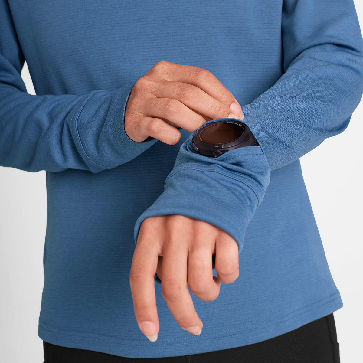 ランニングTシャツ（ロングスリーブ） OWRLS60c2011 Wmns Clean Flow Long Sleeve - Blue [レディーズ]