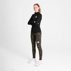 ランニングタイツ OWRLT20c1048 Wmns Camo Combat+ Long Tights - Brown Camo Aop [レディーズ]