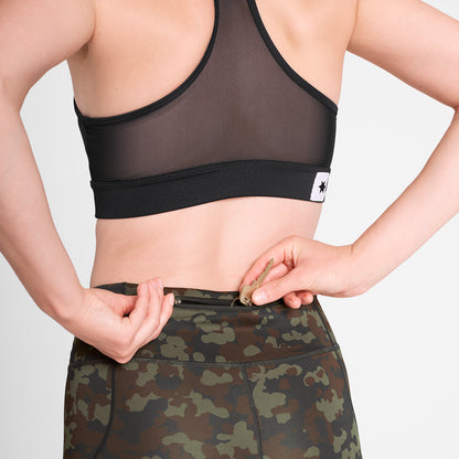 ランニングタイツ OWRLT20c1048 W Camo Combat+ Long Tights - Brown Aop [レディーズ]