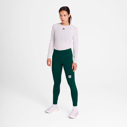 ランニングタイツ OWRLT40c317 W Pace+ Long Tights - Green [レディーズ]