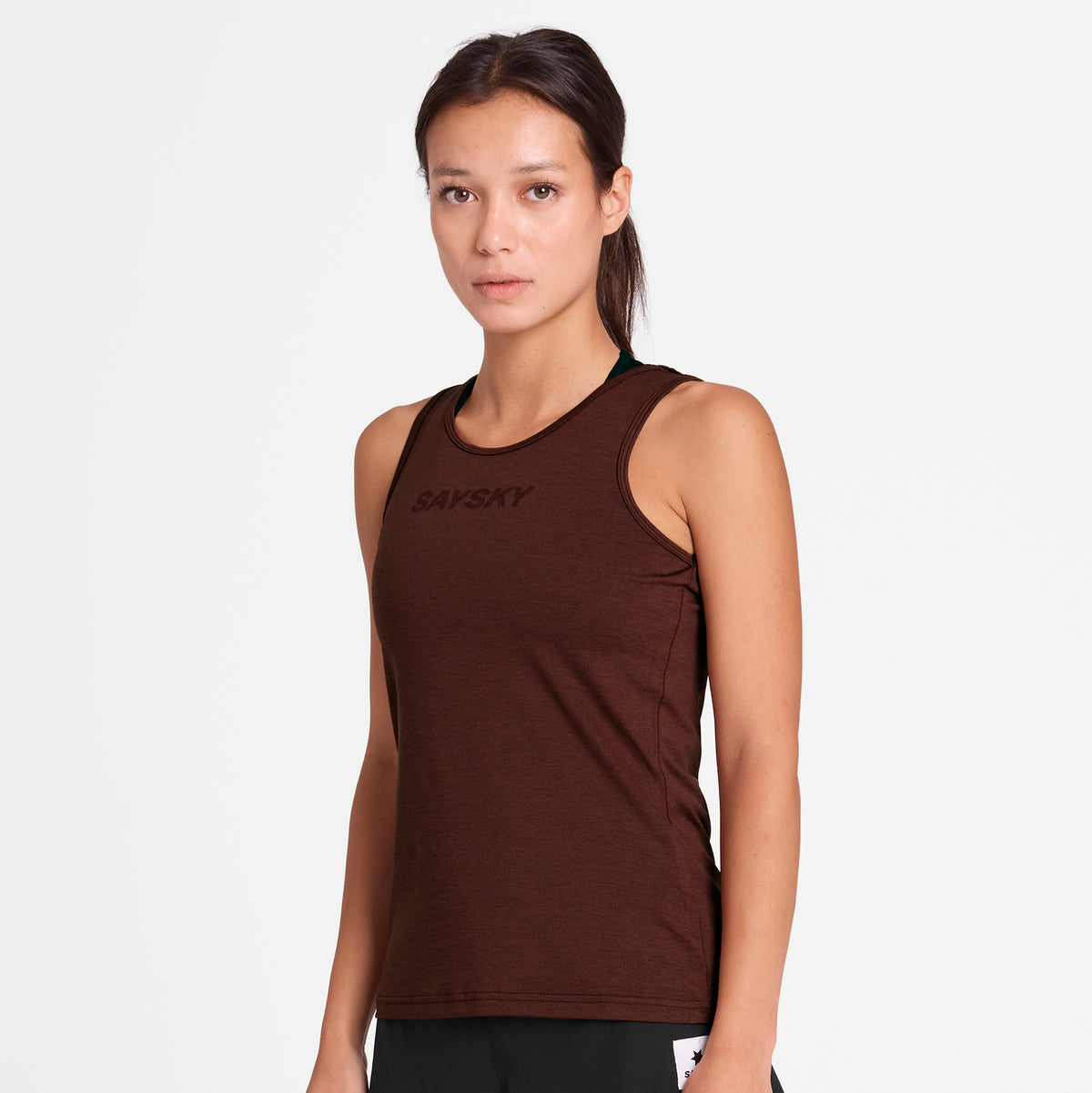 レースシングレット OWRSI20c5008 Wmns Logo Pace Top - Red [レディーズ]