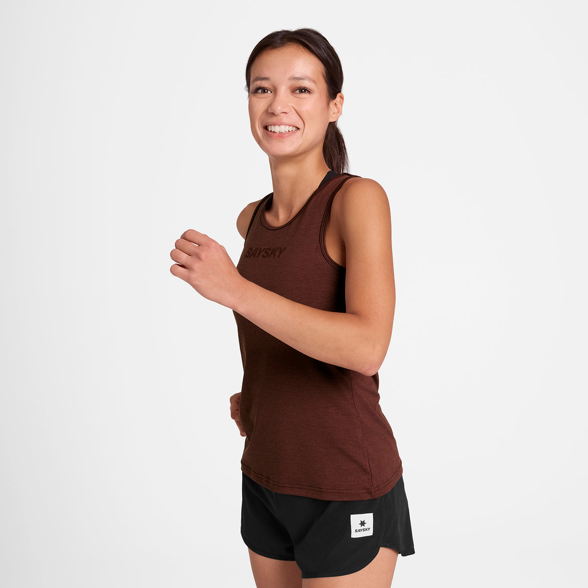 レースシングレット OWRSI20c5008 Wmns Logo Pace Top - Red [レディーズ]