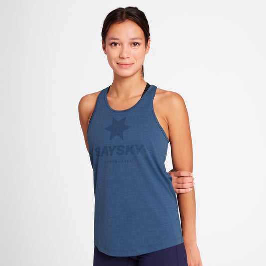 レースシングレット OWRSI30c2012 W Logo Combat Pro Singlet - Blue [レディーズ]