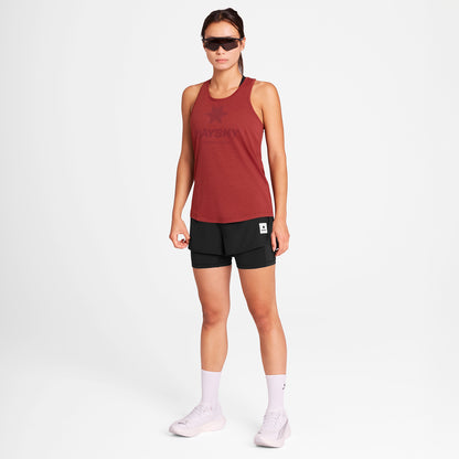 レースシングレット OWRSI30c5007 W Logo Combat Pro Singlet - Red [レディーズ]