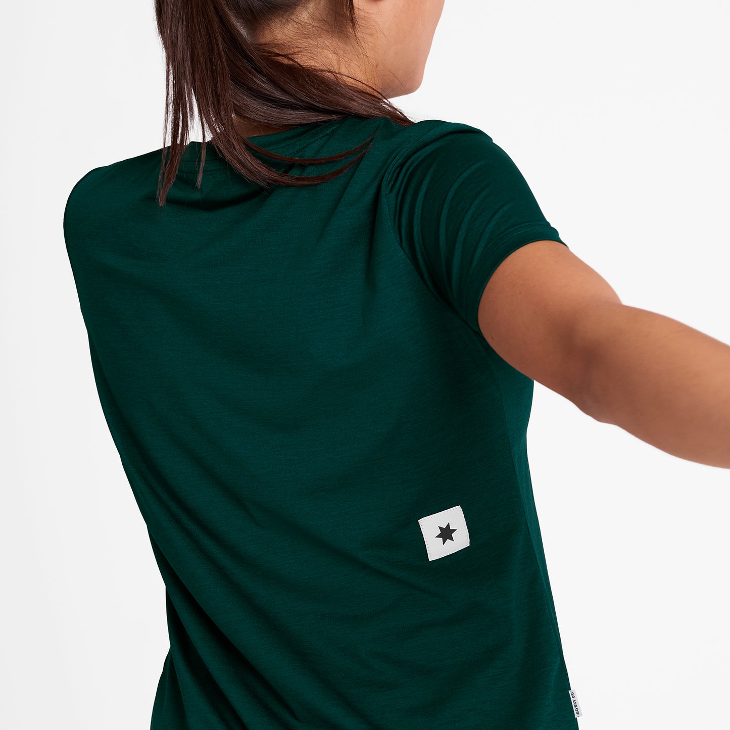 ランニングTシャツ OWRSS20c3010 W Logo Pace T-shirt - Green [レディーズ]