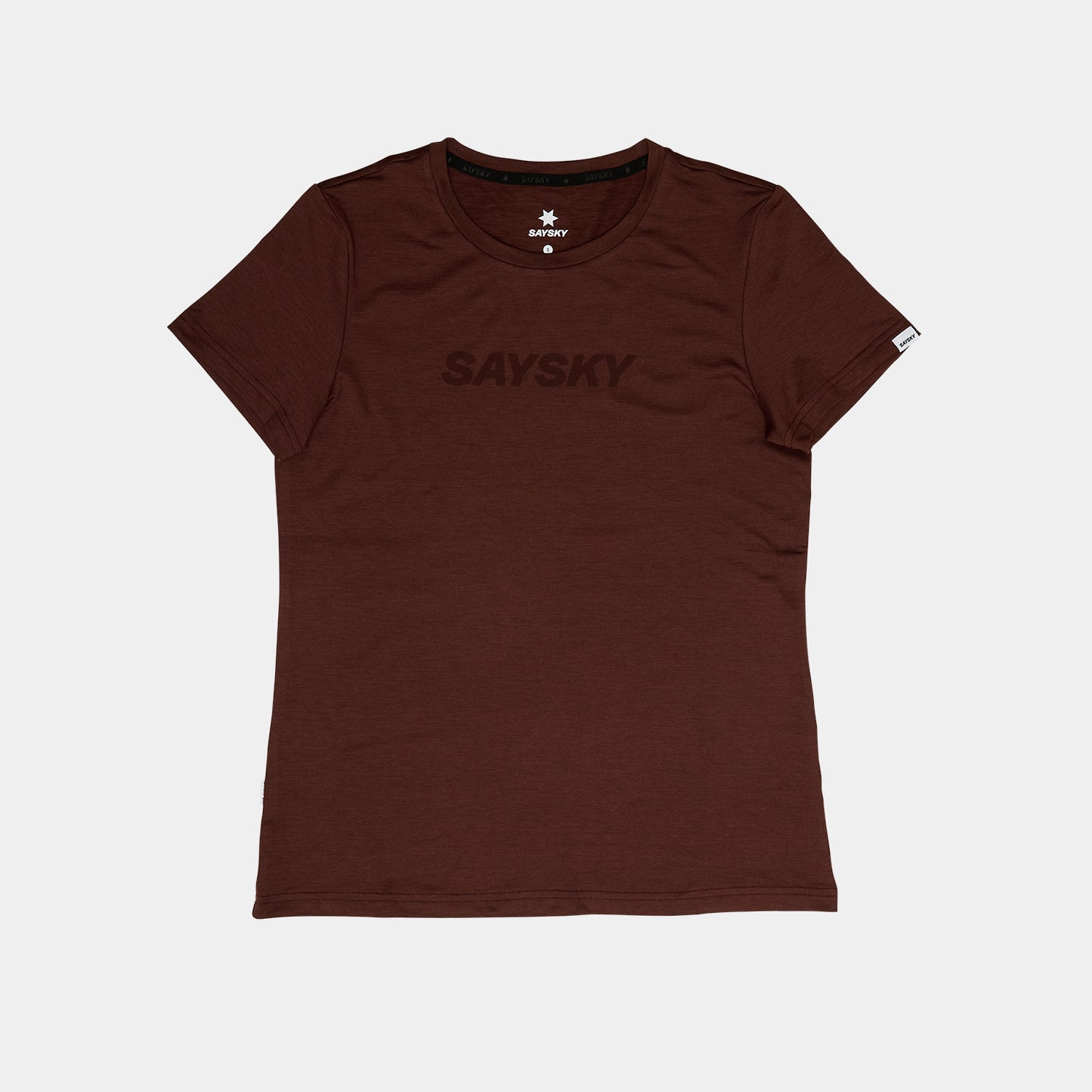 ランニングTシャツ OWRSS20c5008 W Logo Pace T-shirt - Red [レディーズ]