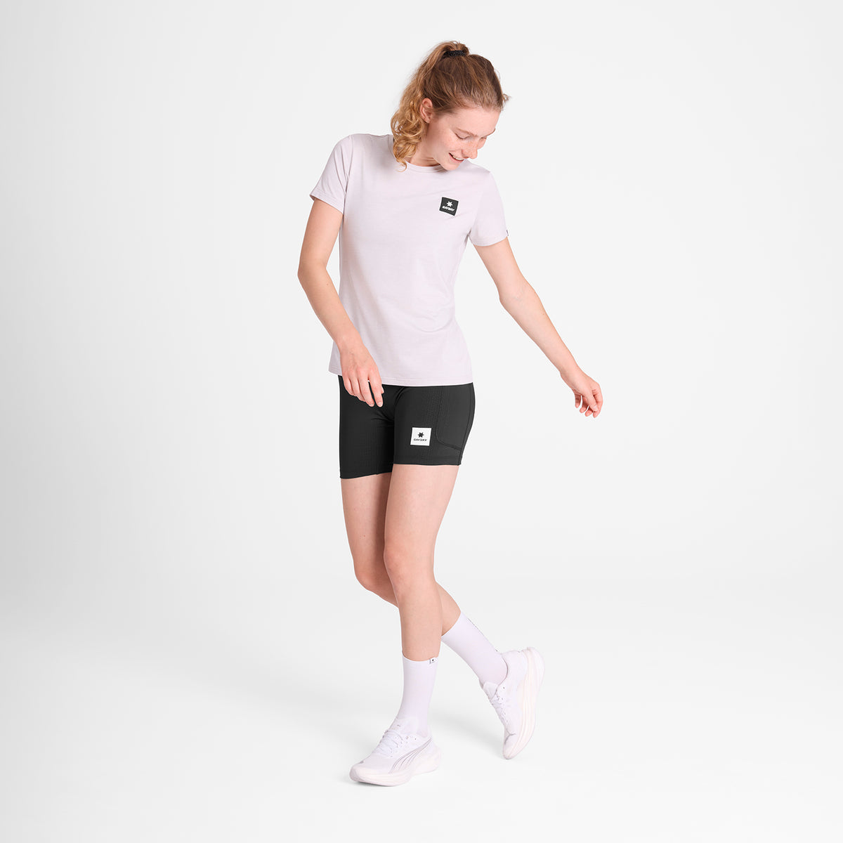 ランニングTシャツ OWRSS20c8004 Wmns Statement Pace T-shirt - White [レディーズ]
