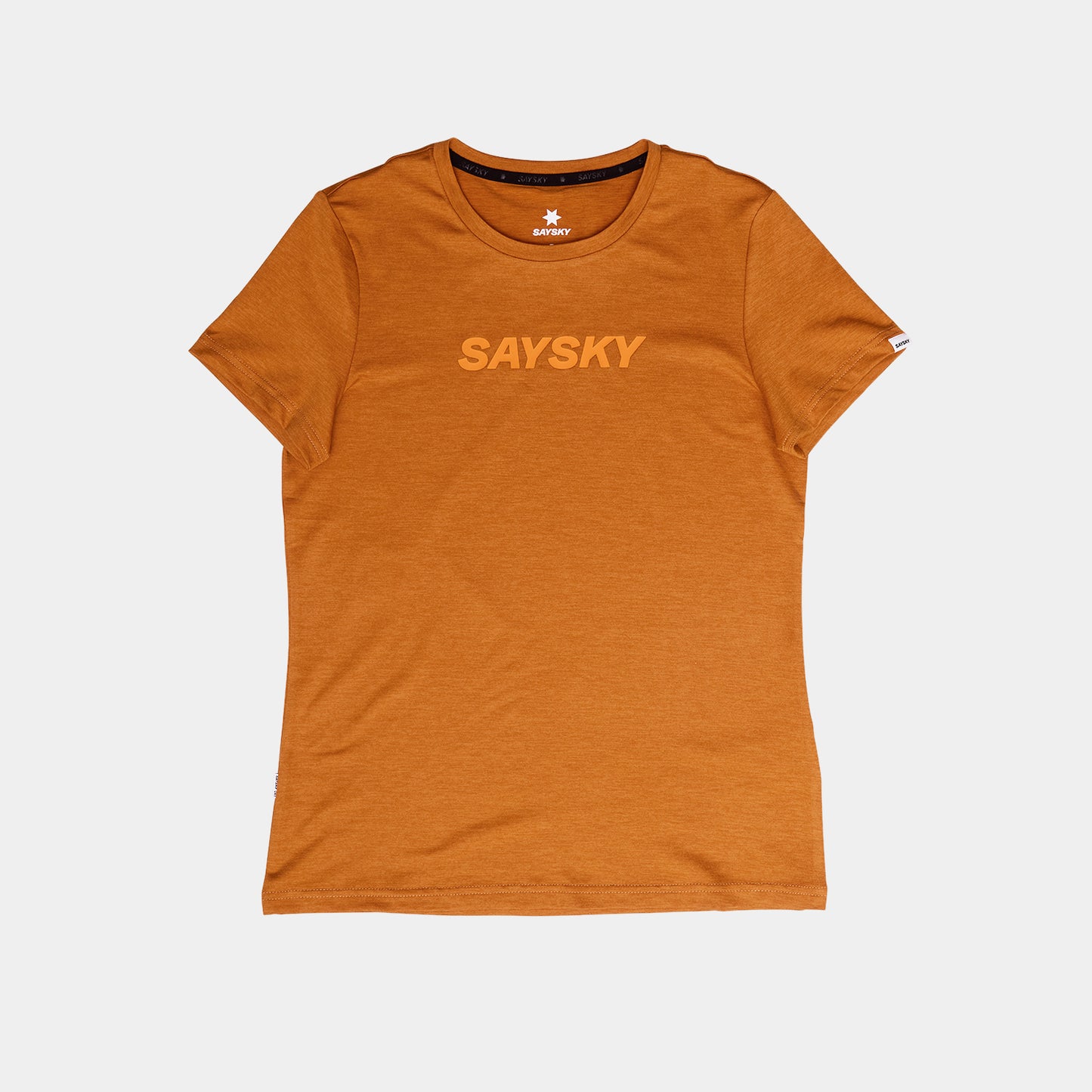 ランニングTシャツ OWRSS20c4008 W Logo Pace T-shirt - Orange [レディーズ]
