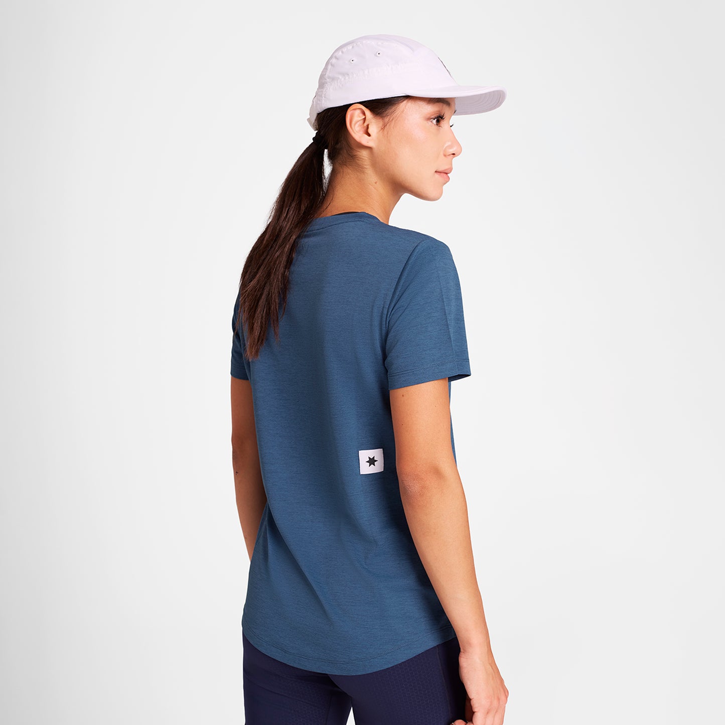 ランニングTシャツ OWRSS30c2012 W Logo Combat Pro T-shirt - Blue [レディーズ]