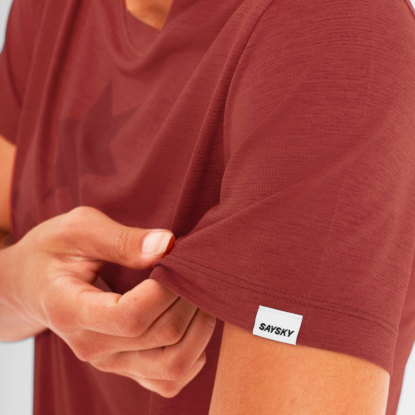 ランニングTシャツ OWRSS30c5007 W Logo Combat Pro T-shirt - Red [レディーズ]