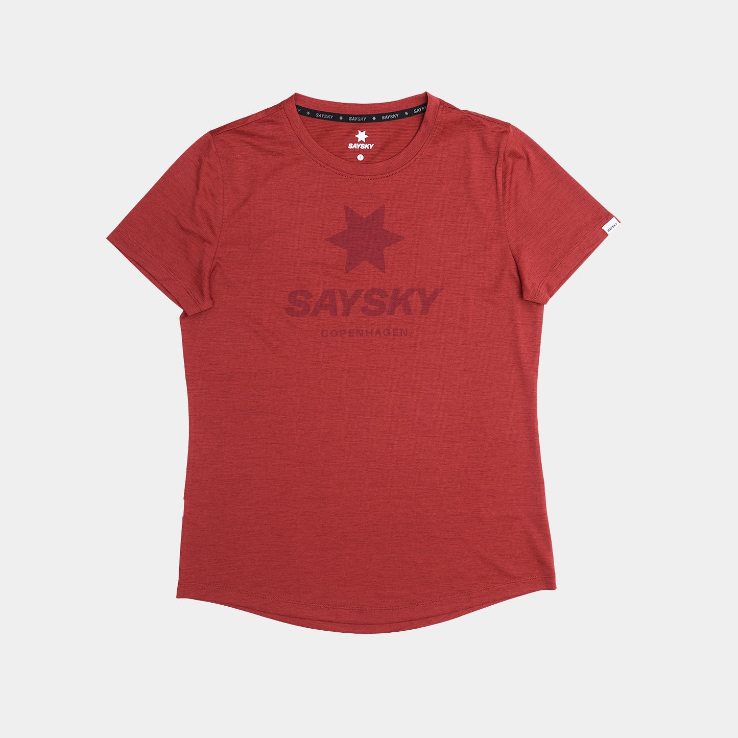 ランニングTシャツ OWRSS30c5007 W Logo Combat Pro T-shirt - Red [レディーズ]