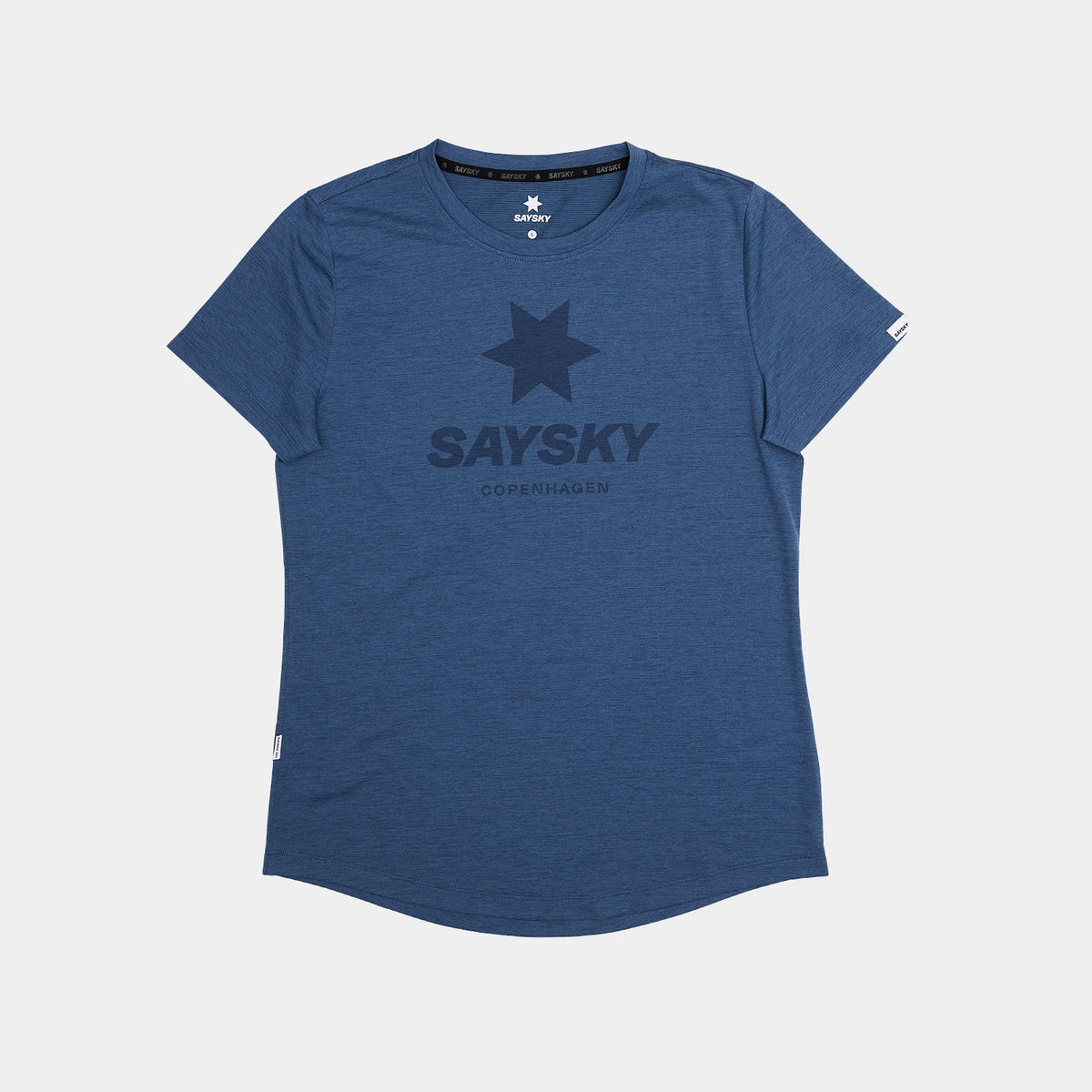 ランニングTシャツ OWRSS30c2012 Wmns Logo Combat Pro T-shirt - Blue [レディーズ]