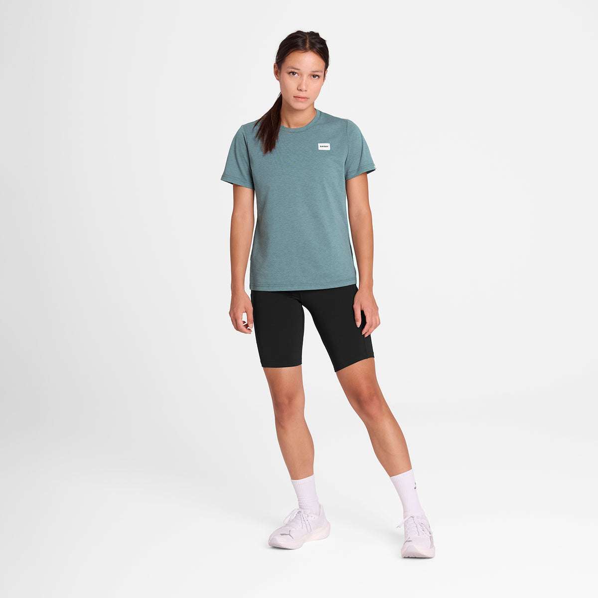 モーションTシャツ OWRSS51c2015 Wmns Clean Motion T-shirt - Blue [レディーズ]