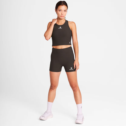 ランニングタイツ OWRST22c712 W Combat+ Rib Short Tights 4inch - Coffee [レディーズ]