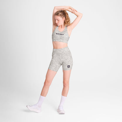 ランニングタイツ OWRST30c1049 W Camo Combat+ Short Tights 7inch - Sand Aop [レディーズ]
