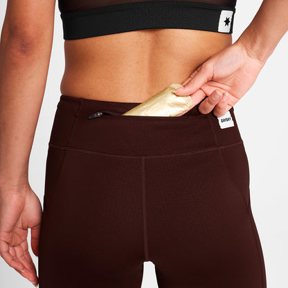 ランニングタイツ OWRST30c508 W Combat+ Short Tights 7inch - Red [レディーズ]