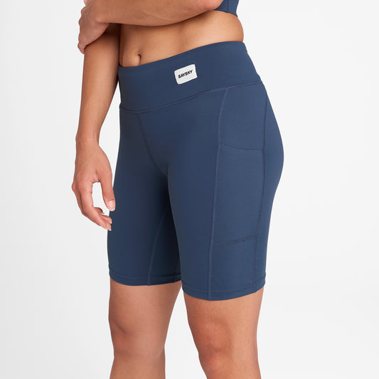 モーションタイツ OWRST50c222 W Motion+ Short Tights 9inch - Blue [レディーズ]