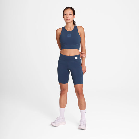 モーションタイツ OWRST50c222 W Motion+ Short Tights 9inch - Blue [レディーズ]