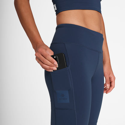 モーションタイツ OWRST50c222 W Motion+ Short Tights 9inch - Blue [レディーズ]